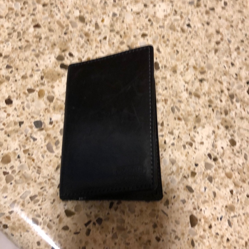 Authentic coach card wallet